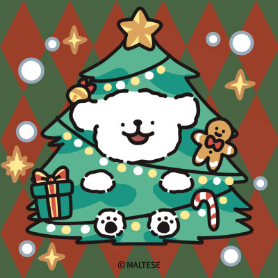 小狗已经想好了圣诞愿望