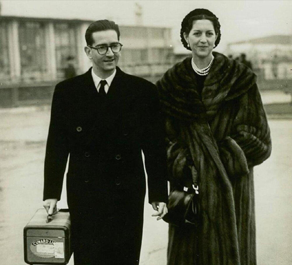 南斯拉夫末代国王夫妇