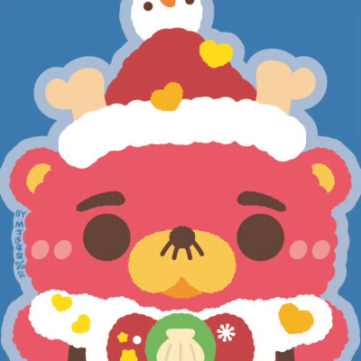 雪落无人岛，圣诞头像