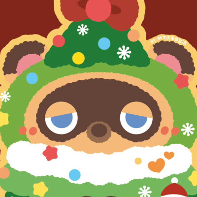 雪落无人岛，圣诞头像