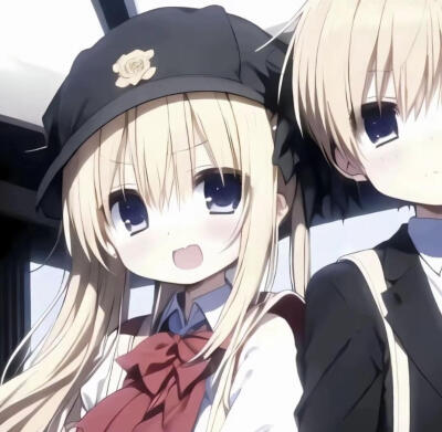 情侣头像可爱动漫女朋友男朋友情头