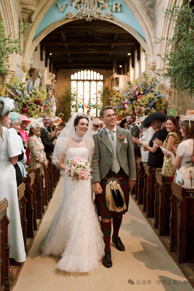 2025年6月 英国林赛伯爵长子威廉 x 拉特兰公爵长女维奥莱特婚礼