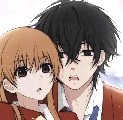 情侣头像可爱动漫女朋友男朋友情头