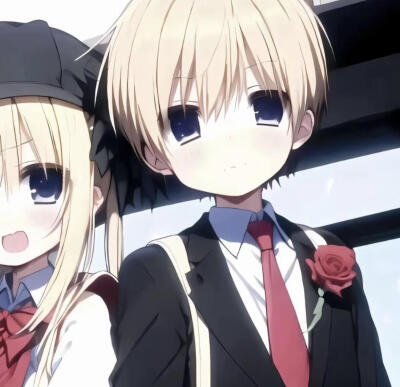 情侣头像可爱动漫女朋友男朋友情头