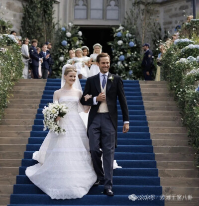 2025年8月 列支敦士登玛丽-卡洛琳公主 x 金融家利奥波尔多婚礼