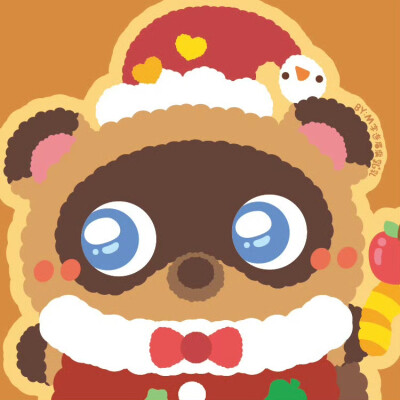 雪落无人岛，圣诞头像