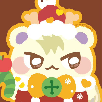 雪落无人岛，圣诞头像