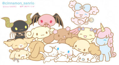 可爱玉桂狗家族