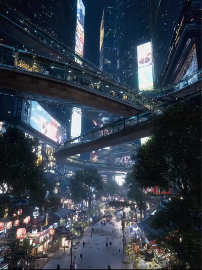 赛博朋克未来都市