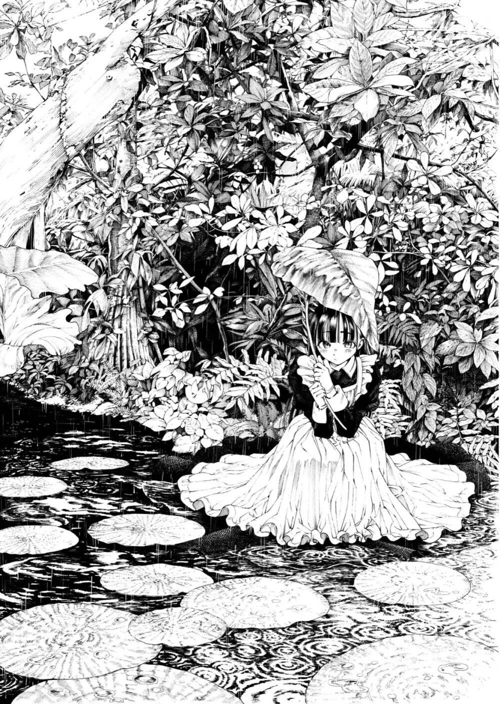 黑白漫画