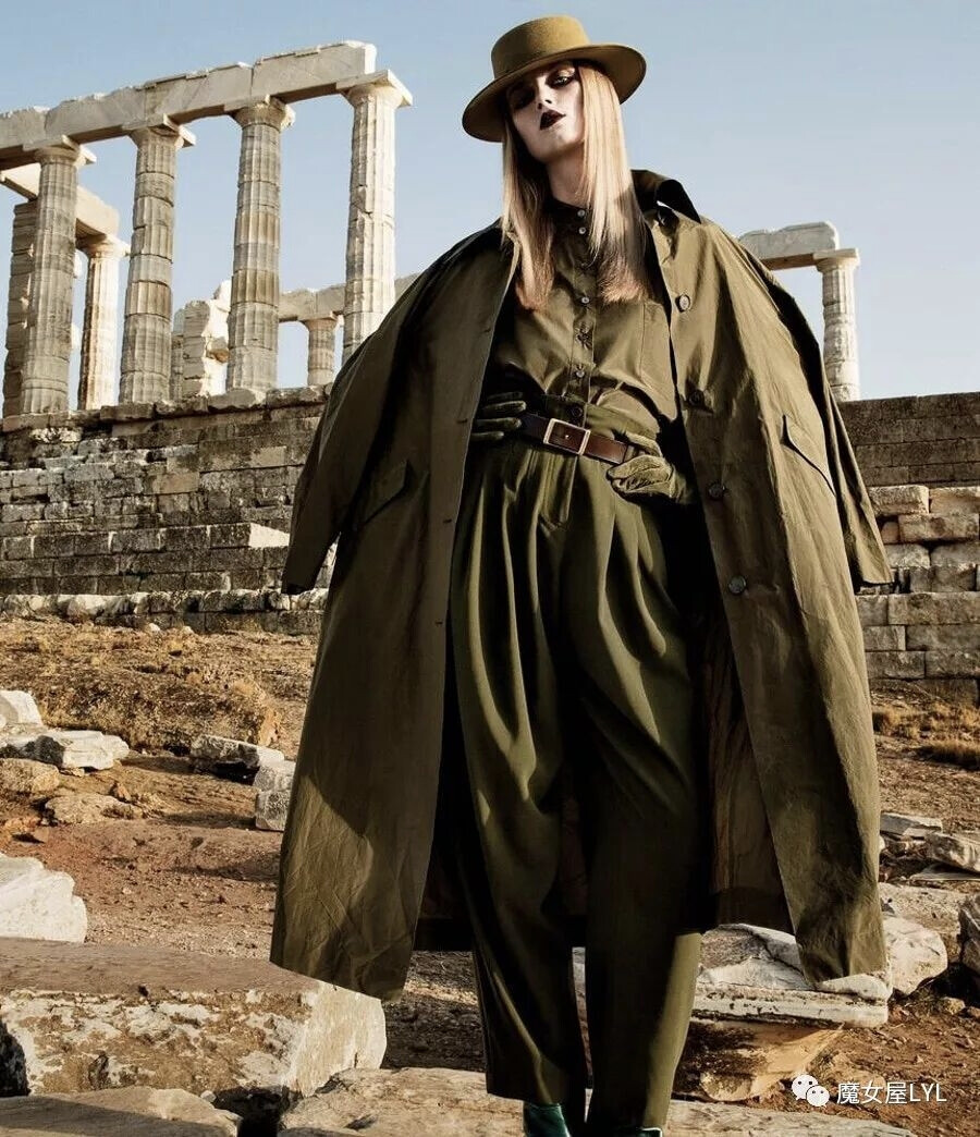 WSJ Magazine December 2017 Rianne Van Rompaey by Inez & Vinoodh