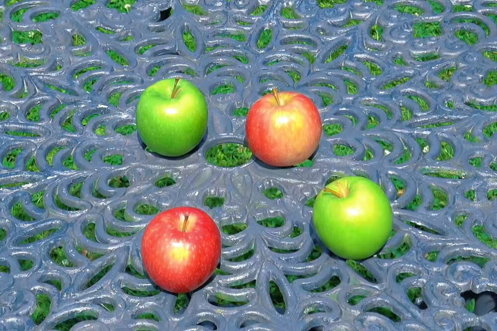 •空气像青苹果