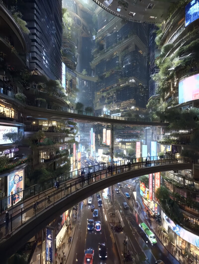 赛博朋克未来都市