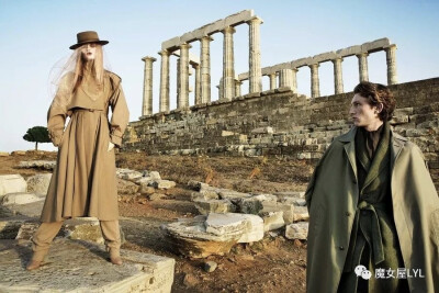 WSJ Magazine December 2017 Rianne Van Rompaey by Inez & Vinoodh