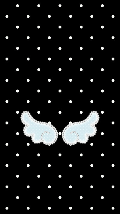 ins韩系背景 波点