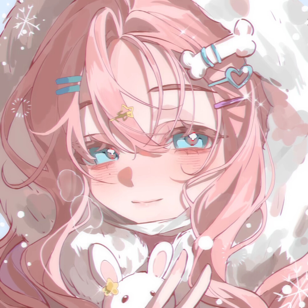 适合冬季的动漫女头