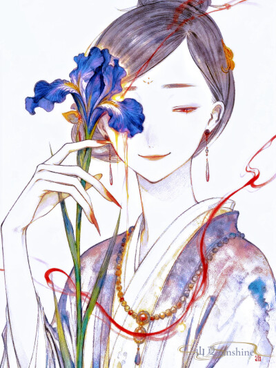 封面故事|绿罗裙花影娇，只合与卿老