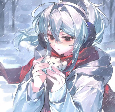 适合冬季的动漫女头