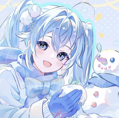 适合冬季的动漫女头