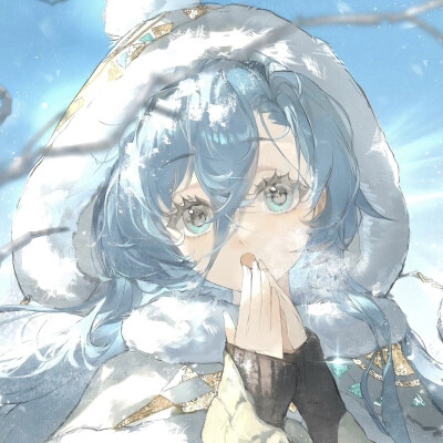 适合冬季的动漫女头