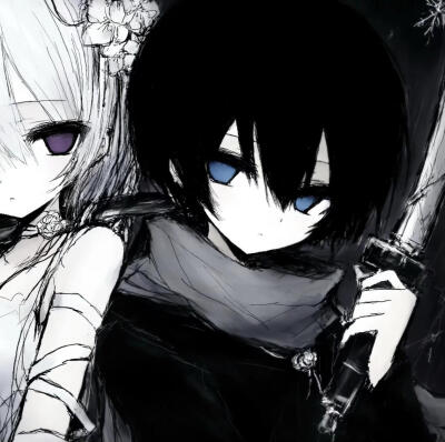 情侣头像可爱动漫男朋友女朋友情头