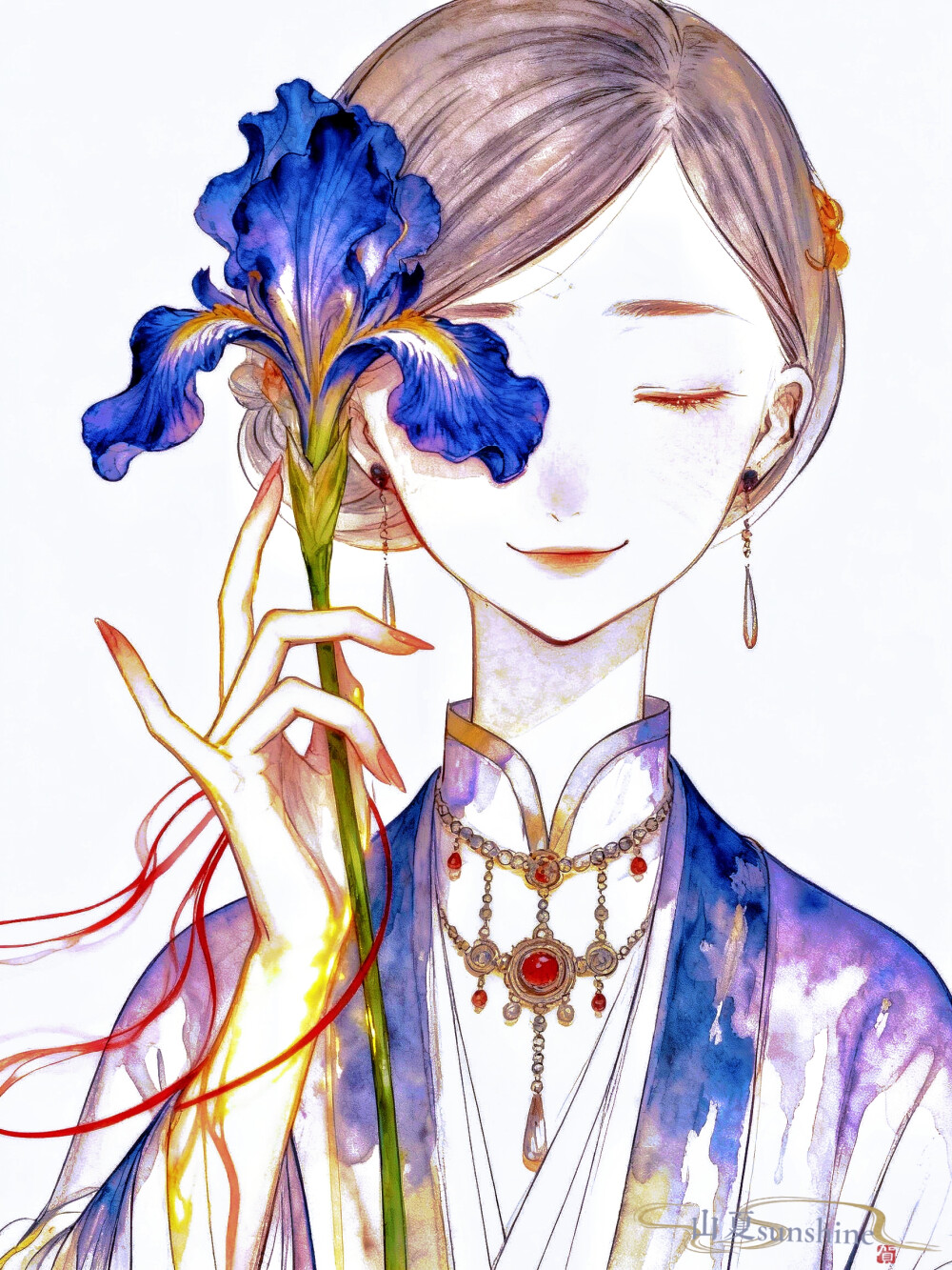 封面故事|绿罗裙花影娇，只合与卿老