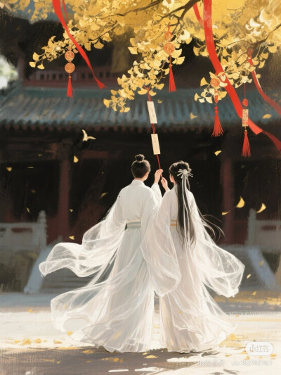 古风美情侣