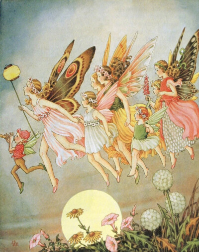澳大利亚插画家 艾达·奥斯韦特（Ida Rentoul Outhwaite，1888-1960）是插画黄金时代的代表性艺术家，尤以描绘仙女的奇幻插画而闻名。她艺术天赋早显，15岁时便为姐姐创作的故事绘制插图并发表于杂志。她毕生致力于创…