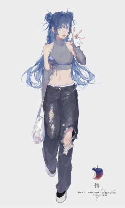 插画师_irur绘画作品#插画##遇见艺术# ​