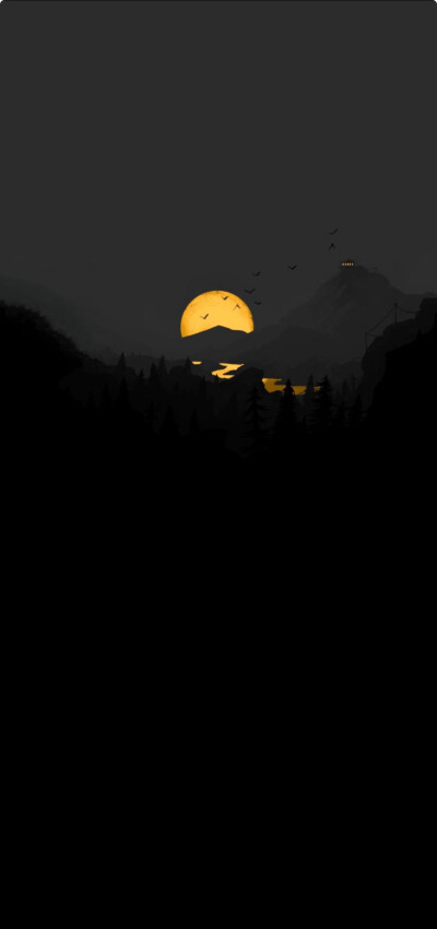 黑色系聊天背景