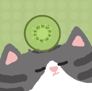 卡通水果猫咪头像