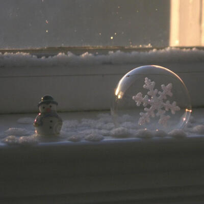 雪花泡泡