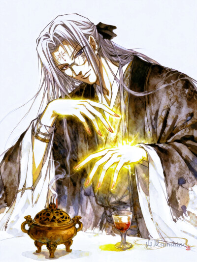 未尽花言|来岁花前，又是今年忆去年#一年将近时万事已随风#充能计划画画#国漫国风#来年再见