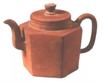 明代  “时大彬”款紫砂六方壶扬州博物馆藏