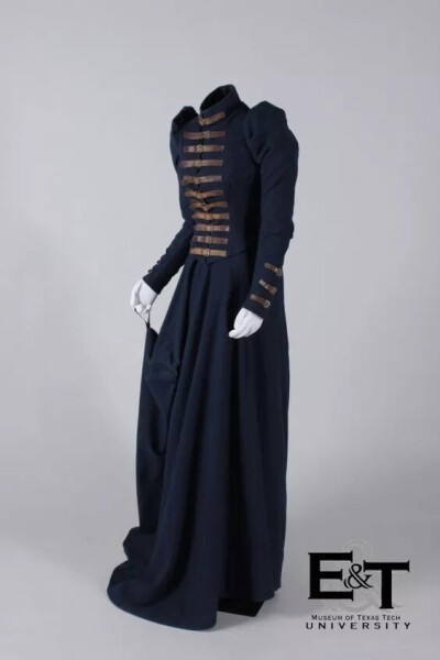 两件式海军蓝，羊毛骑行习惯，19世纪70年代