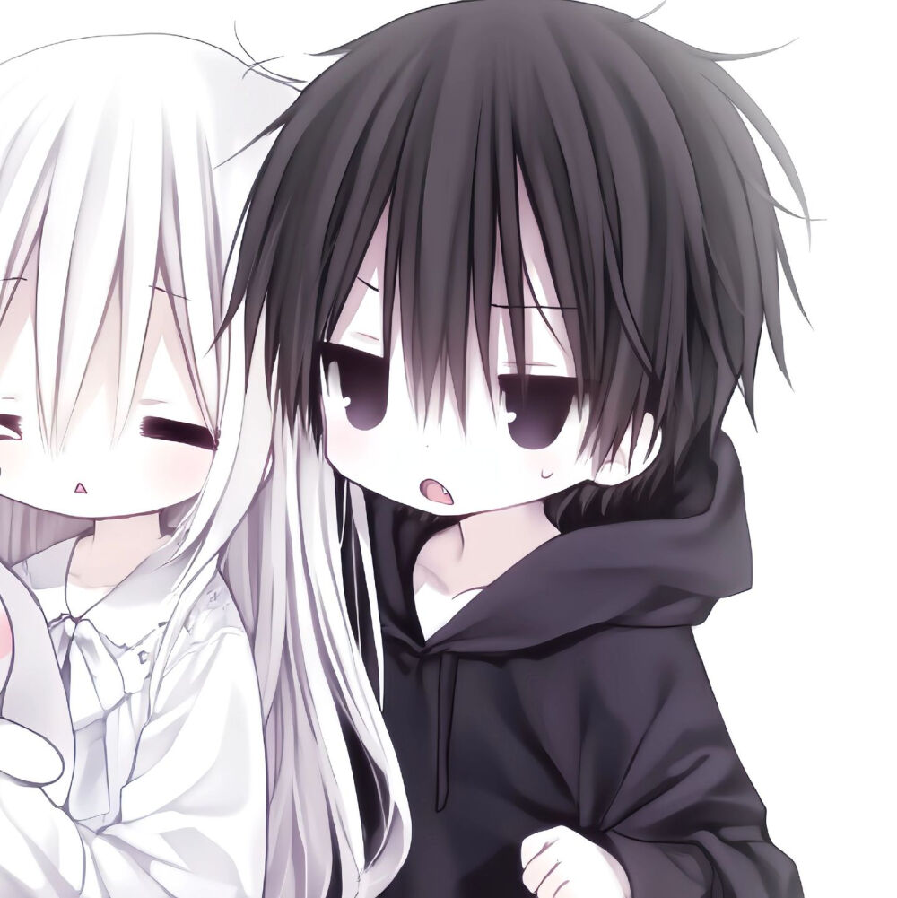 动漫情侣头像 ai dy36.7℃