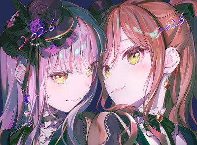 『BanG Dream!』凑友希那 今井莉莎
信澤収 & もちぷよ 2026新年贺图 ​​​