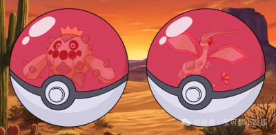宝可梦合体变身｜刺球仙人掌+沙漠蜻蜓=刺球蜻蜓