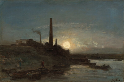 约翰·巴托尔德·琼坎（Johan Barthold Jongkind，1819年6月3日－1891年2月9日）是荷兰画家与版画家。他以自由奔放的笔触描绘海景，被公认为荷兰印象主义先驱。