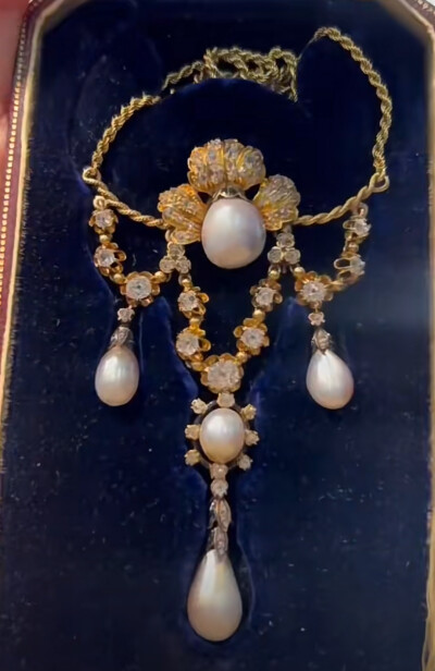 古董珠宝 胸针 大型吊坠