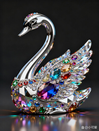 镶钻天鹅