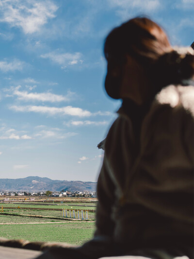 冬日暖阳
喜洲晒娃