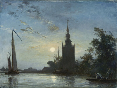 约翰·巴托尔德·琼坎（Johan Barthold Jongkind，1819年6月3日－1891年2月9日）是荷兰画家与版画家。他以自由奔放的笔触描绘海景，被公认为荷兰印象主义先驱。