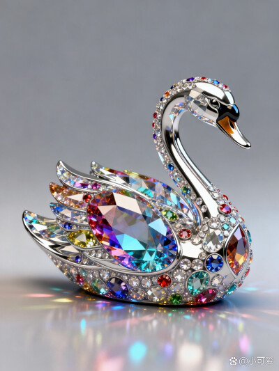 镶钻天鹅