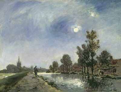 约翰·巴托尔德·琼坎（Johan Barthold Jongkind，1819年6月3日－1891年2月9日）是荷兰画家与版画家。他以自由奔放的笔触描绘海景，被公认为荷兰印象主义先驱。