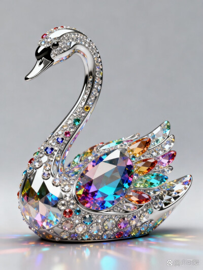 镶钻天鹅
