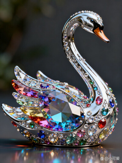 镶钻天鹅