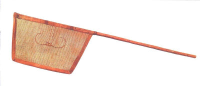 ▲ [西汉] 长柄竹扇1972年湖南长沙马王堆一号墓出土湖南省博物馆藏