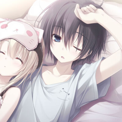 动漫情侣头像ai dy：36.7℃