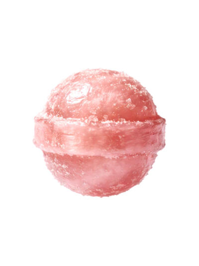 粉色糖果白底头像